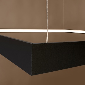 LED полилей 3000K, Nelya, черен, 110x110x150 см - Img 5