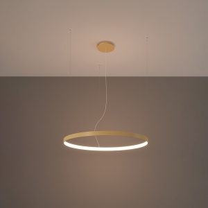 LED полилей 3000K, Rio, златист, 110x110x150 см - Img 3