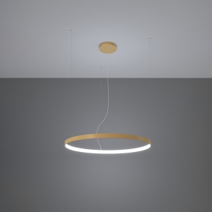 LED полилей 4000K, Rio, златист, 55x55x150 см - Img 3