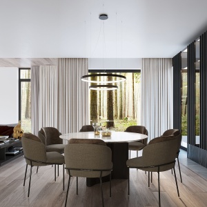 LED полилей 4000K, Rio 55x78, черен, 78x78x150 см - Img 10
