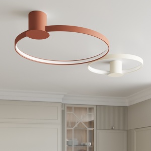 LED полилей 4000K, Rio 78, червен, 78x84x13 см - Img 15