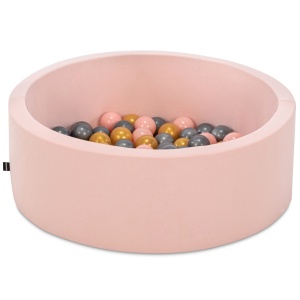 Басейн с топки Bubble Pops v10 Розов 85x85x30 см
