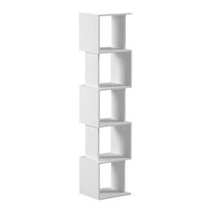 Библиотека, Cubik, Pako, бяла, 35x30x161 см - Img 2
