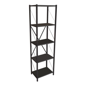 Библиотека Glase Pako World Anthracite 40x30x150 cm - Img 1