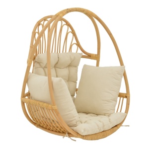 Градински люлеещ се стол Jorg Boho Pako World Natural 80x59x105 cm