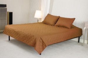 Двойно одеяло за движение 200x220 Sweet V6 Brown, 2 възглавници 50x70 cm - Img 2