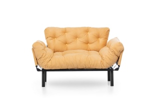 Двуместен разтегателен диван Nitta Mustar 187x70 cm - Img 9