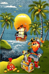 Детски килим Kolibri Pirate 160x230 см - Img 1