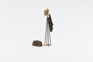 Дъбова закачалка Foley 41x160 cm - Img 2