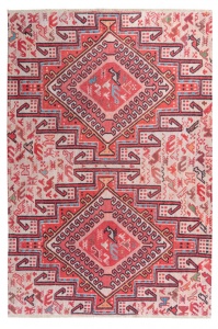 Етно килим многоцветен 150x230 см