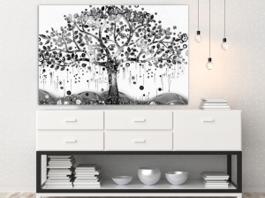 Картина - Изобилен Дърво (1 част) Широка 120x80 см - Img 2