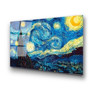 Картина от закалено стъкло с UV защита Многоцветна 70x100 см - Img 6