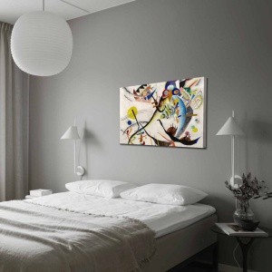 Картина Регален паун Многоцветна 70x100x3 см - Img 2