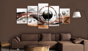 Картина - Abstract Gaze 100x50 см - Img 2