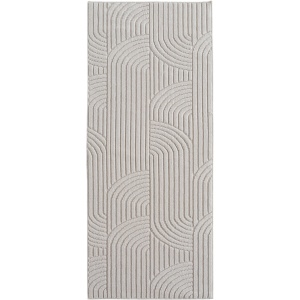 Килим пътека, Helix V2, крем, 80x250 см - Img 2
