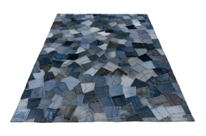 Килим eco Denim Pocket син 80x150 см - Img 6