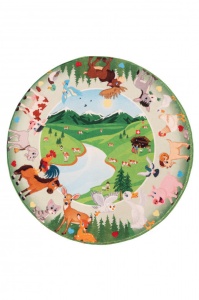 Килим Juno Многоцветен 120x120 см