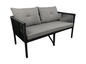 Комплект за градина Шанхай 8 Сив 158x62x62 см - Img 2