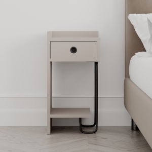 Отворено нощно шкафче Sirius Mocha 32x61x30 см - Img 5