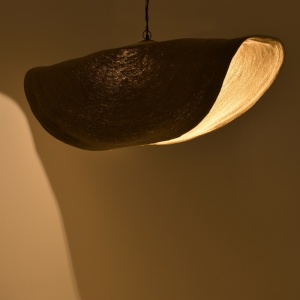 Полилей от естествен ратан и желязо Klark 120x120x144 cm - Img 2