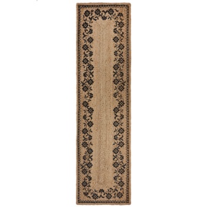 Пътека Maisie Natural/Черен 60X230 см, Flair Rugs - Img 2
