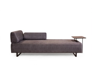 Разтегателен диван за 3 места Infinity Антрацит 220x90x80 см - Img 10