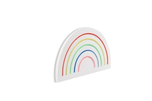 Светеща LED декорация за стена Rainbow Мултиколор 50x26x2 см - Img 8