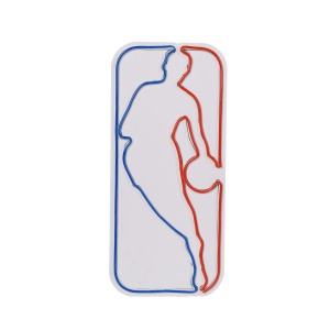 Светеща LED декорация за стена The Logo Jerry West Многоцветна 23x50x2 см - Img 6