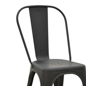 Стол за градина Utopia Черен 44x44x85 см - Img 5