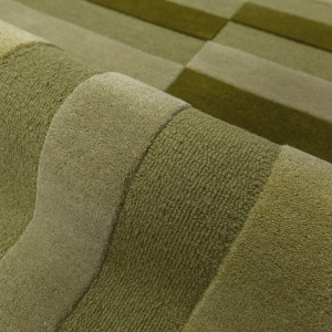 Covor oval Eldon Verde 200x290 cm - Img 3