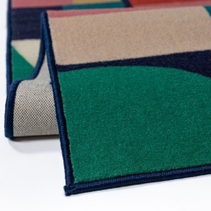 Covor Patchwork Geo Multicolor 140x200 cm - Img 2