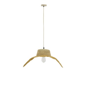 Jarua Lustre E27, естествен 65x65x110 cm - Img 2