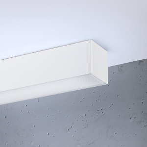 LED полилей 3000K, Pinne, бял, 150x6x6 см - Img 4