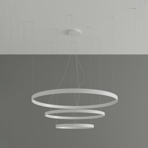 LED полилей 3000K, Rio, бял, 110x110x150 см - Img 2