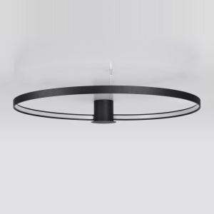 LED полилей 3000K, Rio, черен, 110x118x12.5 см - Img 2