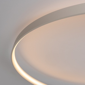 LED полилей 3000K, Rio 78, бежов, 78x84x13 см - Img 8