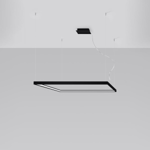LED полилей 4000K, Nelya, черен, 110x110x150 см - Img 2