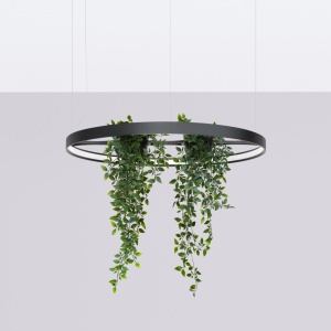 LED полилей 4000K, Rio Bio 78, черен, 78x78x200 см - Img 2