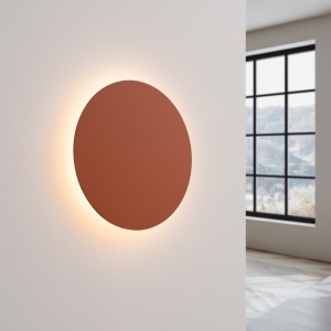 LED стенна лампа 3000K, Borgen, червен, 30x30x3.5 см - Img 3