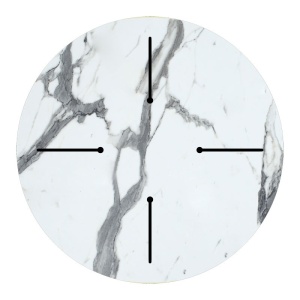Melody Pako Pako World White 60x60x1,2 cm - Img 2