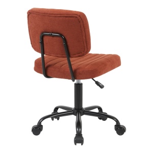 Scaun birou, Warra, Bordo, 50x52x86 cm - Img 3