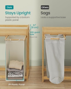 Songmics Crem Кош за пране Songmics 97,9x33x78 cm - Img 6