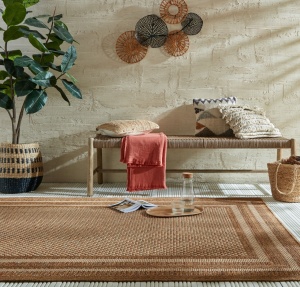 Sylvie Layla Border Natural 120X170 cm, Flair Rugs - Img 3