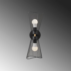 Аплика Zeyno Черен 16x16x48 см - Img 5