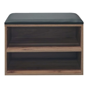 Банка за обувки Kiana Орех 60x32x44 см - Img 2