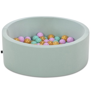 Басейн с топки Bubble Pops v3 Мента 85x85x30 см - Img 1