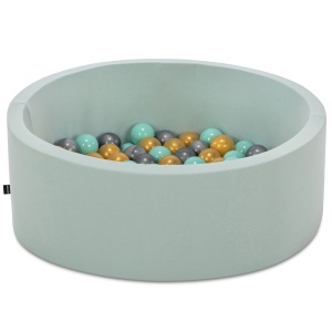 Басейн с топки Bubble Pops v8 Мента 85x85x30 см