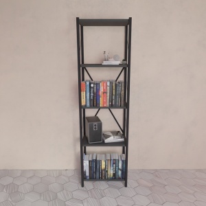 Библиотека Glase Pako World Anthracite 40x30x150 cm - Img 2