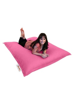 Градински пухен фотьойл Cushion Розов 100x100x20 см - Img 5