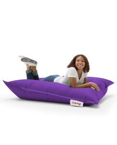 Градински пухен фотьойл Cushion Violet 100x100x20 см - Img 2